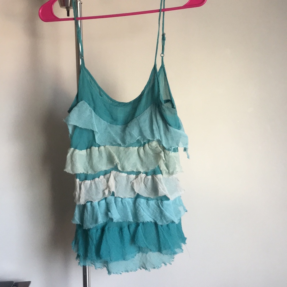 Ruffled top